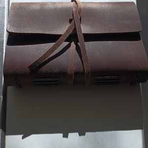 Elegant Dark Brown Leather  Journal.